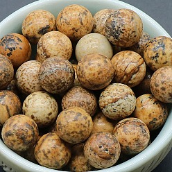 Пейзажный Джаспер Естественная картина яшма хрустальный шар, Украшения из энергетического камня Рейки для исцеления, медитация, колдовство, 8 мм