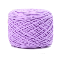 Сливовый Шерстяная пряжа, для одежды шарфы свитера шали шапки, слива, 5 мм