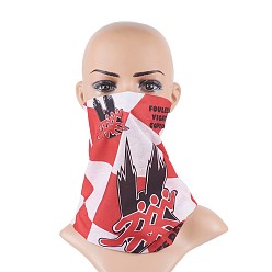 Разноцветный Полиэстер волшебные повязки, шарф бандана, гетры шеи, бесшовные головные уборы, для бега на свежем воздухе, красочный, 24x48 см