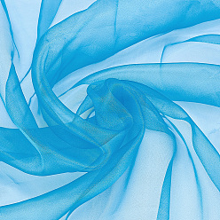 Темно-Голубой Полиэфирная ткань, аксессуары, глубокое синее небо, 1500x0.1 мм, 4 м / шт