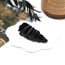 Черный Сплав зажимами волос, аксессуары для волос для женщин и девочек, чёрные, 50 мм