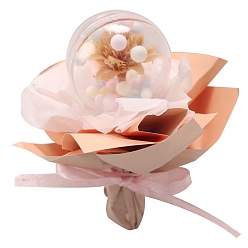 Сэнди Коричневый Миниатюрные украшения из сухоцветов, аксессуары для домашнего кукольного домика с микро-ландшафтом, притворяясь опорными украшениями, песчаный коричневый, 40x60 мм