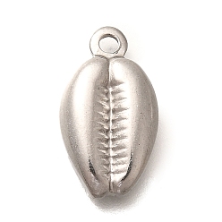 Нержавеющая Сталь Цвет 304 подвески из нержавеющей стали, оболочки прелести, анти-тускнение, цвет нержавеющей стали, 18.5x10.5x3.5 мм, отверстие : 1.8 мм