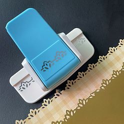 Лист Пластиковый удар для скрапбукинга и бумажных промыслов, с металлическими поиск, бумажные формочек, случайный цвет, лист, 118x86x52 мм