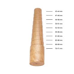 Wood Wooden Round Stick, Trapezoid, 295x70mm