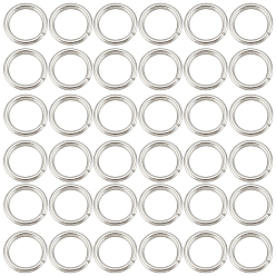 Нержавеющая Сталь Цвет 304 кольца прыжок из нержавеющей стали, открытые кольца прыжок, круглые кольца, цвет нержавеющей стали, 21 датчик, 5x0.7 мм, внутренний диаметр: 3.6 мм, 2000 шт / коробка