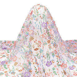 Разноцветный Полиэфирная ткань, аксессуары, цветочным узором, красочный, 1500~1600x1 мм