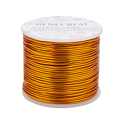Corail Fil d'aluminium rond mat, corail, Jauge 15, 1.5mm, 68m/rouleau