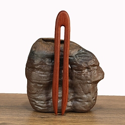 Шоколадный Деревянные заколки для волос, аксессуары для волос викингов для женщин, цвет шоколада, 150 мм