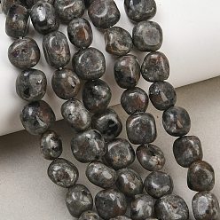 Syenite Natural Fluorescent Syenite Rock(Glow under UV Light)  Beads Strands, Nuggets, 9~11x8~10x6~10mm, Hole: 0.8mm, about 18~19pcs/strand, 6.89~7.28''(17.5~18.5cm)