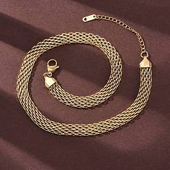 Настоящее золото 18K 8мм 304 ожерелья из нержавеющей стали, ионное покрытие (ip), реальный 18 k позолоченный, 14.92 дюйм (37.9 см)