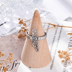 Нержавеющая Сталь Цвет 201 открытые манжеты из нержавеющей стали для женщин, цвет нержавеющей стали, внутренний диаметр: 17 мм