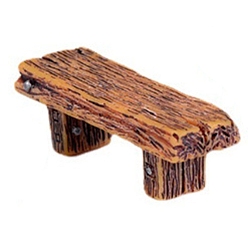 Перу Скамейки из смолы, мини-мебель, украшение сада кукольного домика, Перу, 56x16 мм