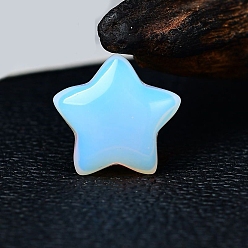 Опал Звездные украшения из синтетического опалита, для украшения рабочего стола домашнего офиса, 15x15 мм