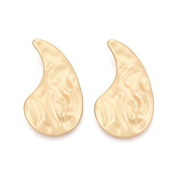 Матовый Золотой Цвет Стойки подвески обшивки сплава, амулеты инь-ян, без кадмия и без свинца, матовый золотой цвет, 48.5x28x9.5 мм, отверстие : 8.5x4.5 мм