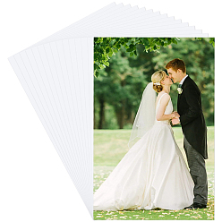 Морская Ракушка Алюминиевые заготовки для термотрансферной печати, цвет морской раковины, 150x100x0.5 мм, 15 шт