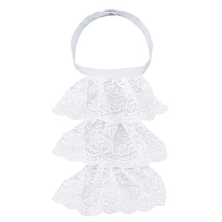 Белый Тканевые воротники, ретро кружевные воротники, материалы для изготовления одежды своими руками, белые, 435x272x2 мм