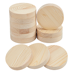 Мокасин Плоский круглый необработанный деревянный срез, для поделок, мокасин, 99x20 мм