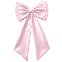 Pink Nylon Detachable Bridal Bowknot for Wedding Dresses, Pink, 57.5x37.8x3.9cm