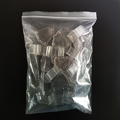 Christmas Bell Пластиковые формы для свечей для ароматерапии своими руками, для изготовления ароматических свечей, Рождественский колокольчик, 4.5x2 см, 20 шт / пакет