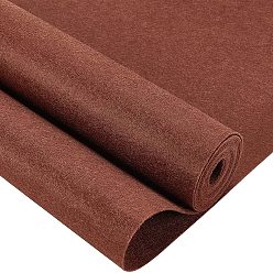 Темно коричневый Стикер войлока полиэстера, прямоугольные, темно-коричневый, 300x40x0.09 см, 3 м / рулон