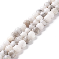Natural Gemstone Natural Dolomite Beads Strands, Round, 10mm, Hole: 1.2mm, about 42pcs/strand, 16.34 inch(41.5cm)