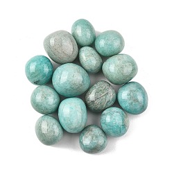 Амазонит Бусины из природных амазонит, обваленные камни, нет отверстий / незавершенного, самородки, 20~56x18~30.5x8~28 мм