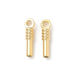 Настоящее золото 24K Латунные подвески, без свинца и без кадмия, реальный 24 k позолоченный, 16.5x4.5x3.5 мм, отверстие : 2.5 мм