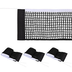 Черный Сетка для соревнований по настольному теннису из поликоттона, чёрные, 1780x160x2 мм