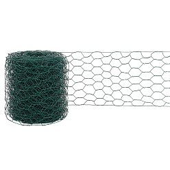 Темно-серый Сетка из железных шестиугольников, шестиугольная сетка, темно-серый, 103x1 мм, около 10 м / рулон