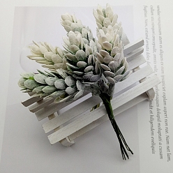 (404) Непрозрачное AB Кислое яблоко Пластиковая искусственная ананасовая трава, для свадебного рождественского украшения, поделки своими руками домашний декор венок скрапбукинг, цветочный белый, 120 мм, цвет: 45 mm в диаметре