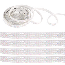 Кукурузный Шелк 3 метров самоклеящейся смоляной ленты для пришивания и крепления стразов, с ABS имитации жемчуга, аксессуары для костюма, цвет колоса кукурузы, 10x2 мм