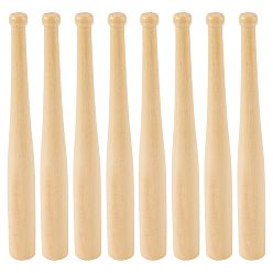 Мокасин 8 шт. деревянные украшения для бейсбольных бит, мокасин, 148x11~16.5 мм