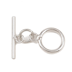 Платина Кольцо из латуни Переключить застежками, без кадмия и без свинца, долговечный, платина, 4.5~12.5x9~14.5x1.5 мм, отверстие : 1.8 мм