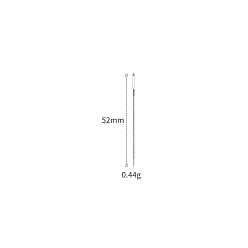 Platinum Metal Heavy Duty Hand Sewing Needles, Platinum, 52mm