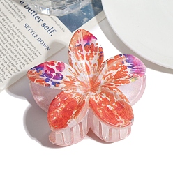 Помидор Заколки для волос с когтями из смолы, аксессуары для волос для женщин и девочек, цветок, помидор, 70x80 мм