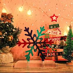 Снежинка Гордый diy клей форма рождественские трехмерные украшения силиконовая форма настольное украшение поставка, белые, снежинка, 137x201x136 мм