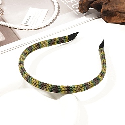 Светло-зеленый Коричневый Ткань ленты для волос, аксессуары для волос для женщин и девочек, оливковый, 125 мм