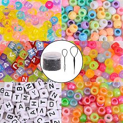 (52) Непрозрачная лаванда Пластиковая заколка для волос, инструмент для укладки волос, разноцветные, 147~177x7.5~50 мм, 2 шт / комплект, 1 набора / мешок