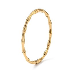 Настоящее золото 14K Ионное покрытие (IP) 304 шарнирные браслеты из нержавеющей стали для женщин, бум, реальный 14 k позолоченный, внутренний диаметр: 2-3/8 дюйм (5.9 см)