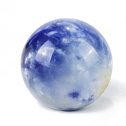 Другие Кварцы Натуральный хрустальный шар, Украшения из энергетического камня Рейки для исцеления, медитация, колдовство, 60~65 мм