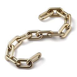 Золотистый Пластиковые кабельные цепи ccb ручной окраски, овальные звенья, для изготовления цепочек для сумочек, золотые, ссылка: 20.5x10.5x3 mm, 39.37 дюйм (1 м) / прядь
