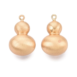 Настоящее золото 18K Латуни Twister застежками, Горлянка, реальный 18 k позолоченный, 17~17.5x11x11~11.5 мм, отверстие : 1 мм