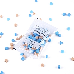 Темно-Голубой Частицы сургуча, для ретро печать печать, разнообразные, глубокое синее небо, упаковка: 129x80x10 мм