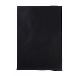 Черный 4 матовая самоклеящаяся наклейка, бумага для печати этикетки, поделки крафт-бумага, чёрные, 29.4x21x0.01 см