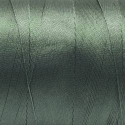 Dark Sea Green Nylon Sewing Thread, Dark Sea Green, 0.4mm, about 400m/roll