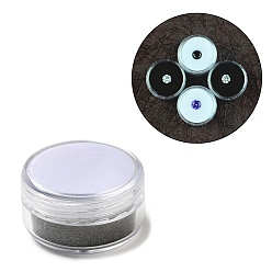 Прозрачный Пластиковые колонны для хранения алмазов, пенопластовые банки с завинчивающейся крышкой для драгоценных камней, Витрина для драгоценных камней с губкой внутри, прозрачные, 3.8x2.2 см