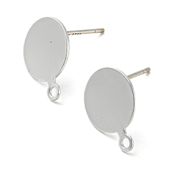 Серебро Изделия из латуни, с 925 серебряной булавкой, долговечный, без кадмия и без свинца, серебряные, 13.5x10 мм, отверстие : 1.4 мм, штифты : 0.6 мм