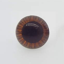 Сиена Ремесла пластмассовые глаза куклы, Чучела игрушечных глаз, безопасные глаза, полукруглый, цвет охры, 19 мм