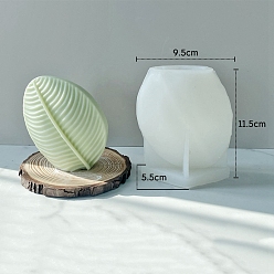 Белый Силиконовые формы для подсвечников, формы для литья смолы, для уф-смолы, изготовление изделий из эпоксидной смолы, лист, белые, 9.5x5.5x11.5 см